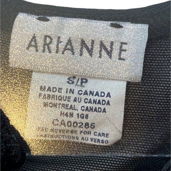 Sheer Black Arianne Womens corset Size S/P Nylon & Lycra Blend 75j - Picture 3 of 6